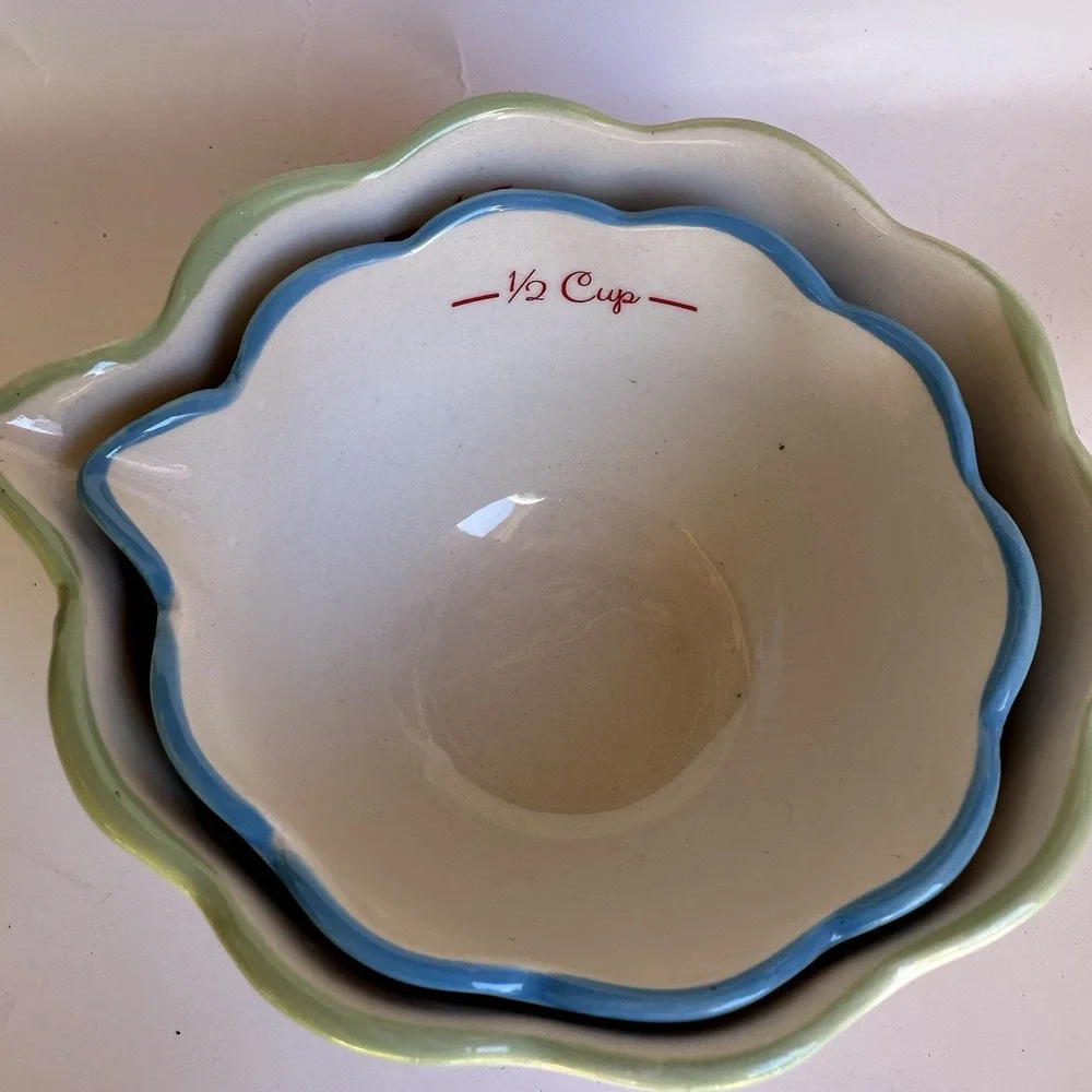 The Pioneer Woman Classic Charm Measuring Bowls Set Of 4 Floral Colorful
